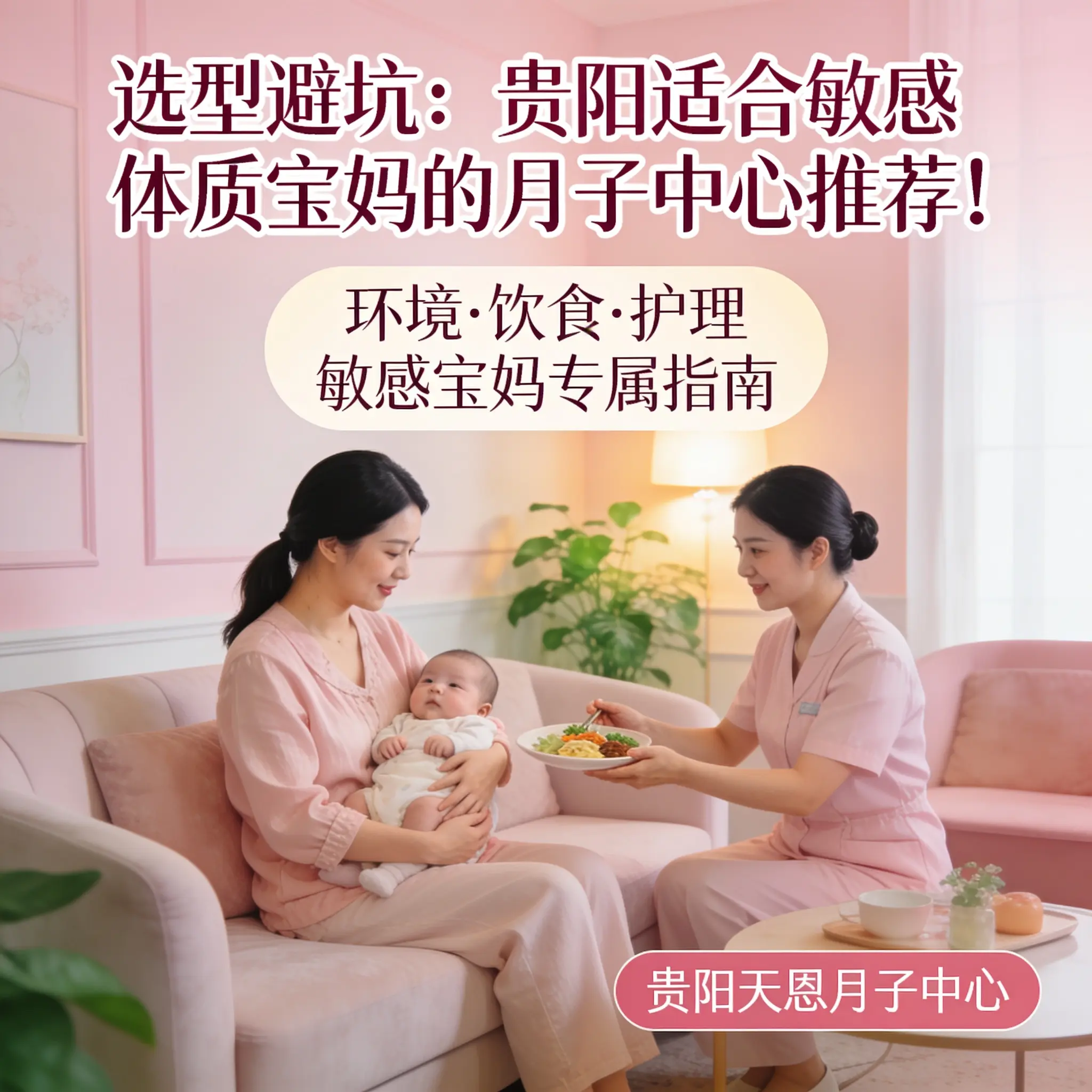 选型避坑：白云适合敏感体质宝妈的月子中心推荐！